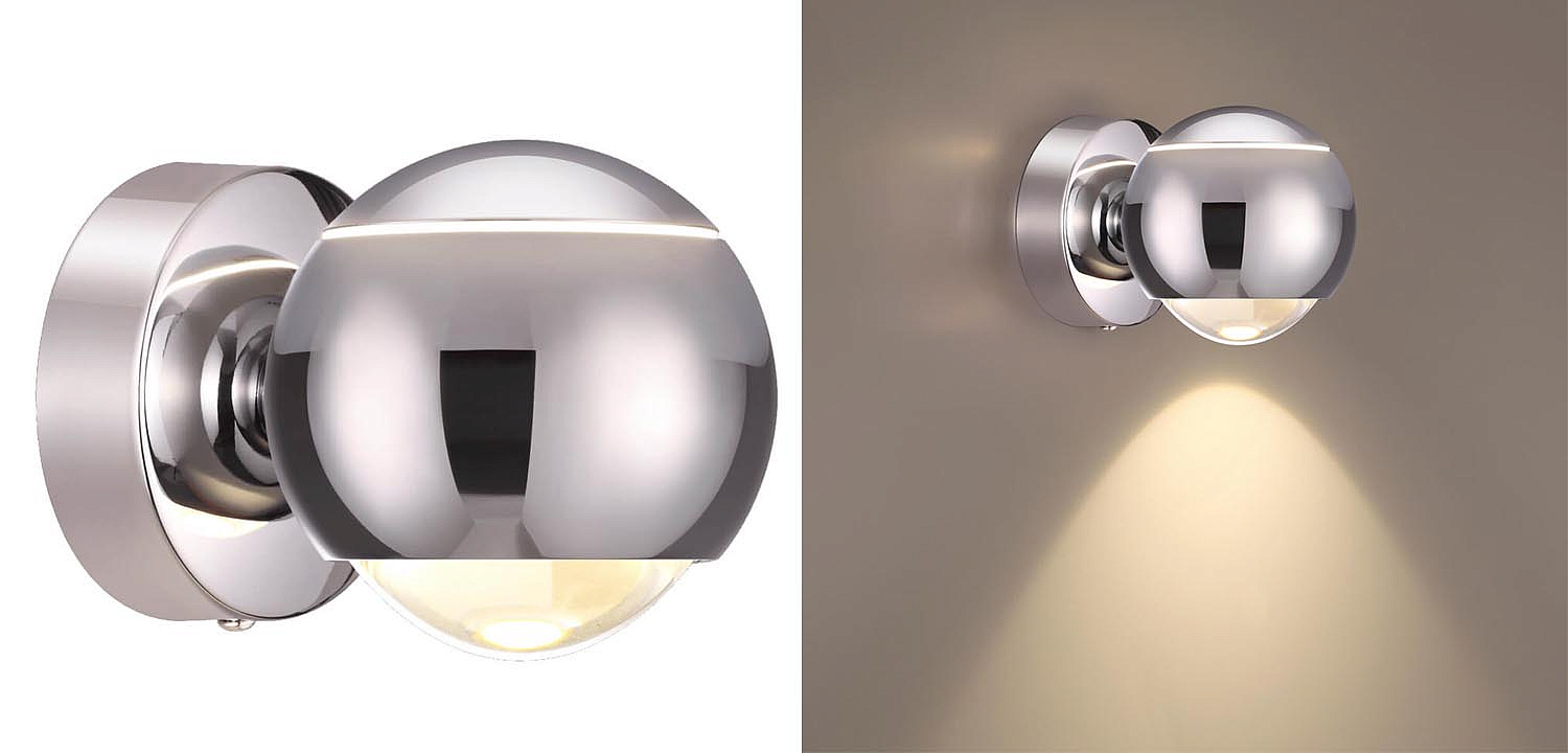 Бра Auge Horst Chrome Бра Auge Horst Chrome - Loft-Concept в Рязани