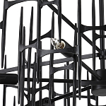 Люстра черная остроконечной формы Black Satin варинант исполнения - 1 | Loft Concept в Рязани