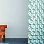 Гипсовая 3D Панель M-41 A, B варинант исполнения - 1 | Loft Concept в Рязани