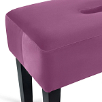 Мягкий  пуф на черных ножках Winton Pouf варинант исполнения - 18 | Loft Concept в Рязани