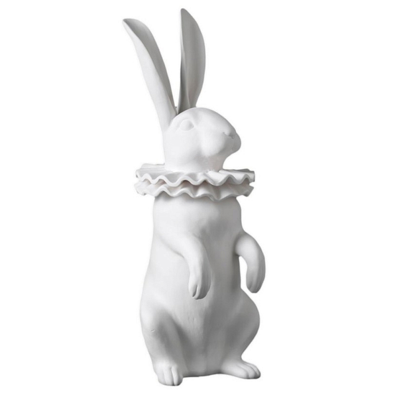 Статуэтка Rabbit Collar Белый Черный Статуэтка Rabbit Collar Белый Черный в Рязани | Loft Concept