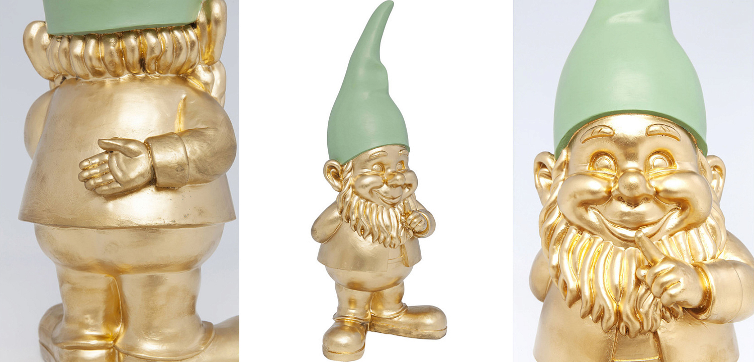 Статуэтка Golden Standing Gnome Статуэтка Golden Standing Gnome - Loft-Concept в Рязани