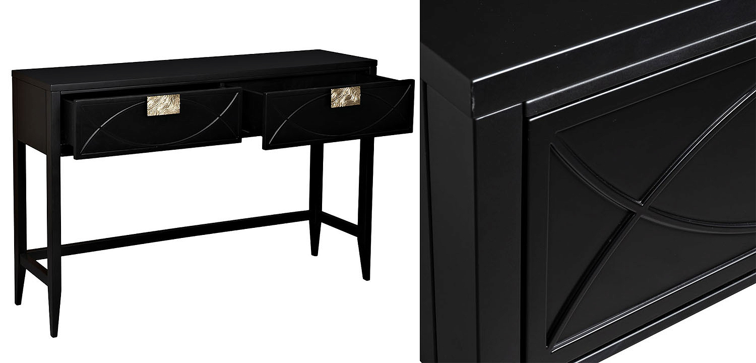 Консоль Amelie Black Console Консоль Amelie Black Console - Loft-Concept в Рязани