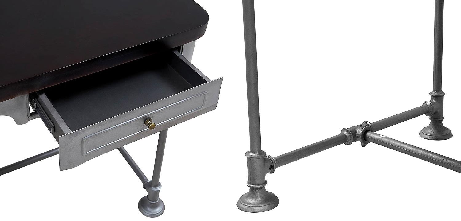 Рабочий стол Iston Metal Wood Desk Рабочий стол Iston Metal Wood Desk - Loft-Concept в Рязани
