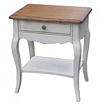 Тумба прикроватная с ящиком и открытой полкой Interiors Romance варинант исполнения - 1 | Loft Concept в Рязани