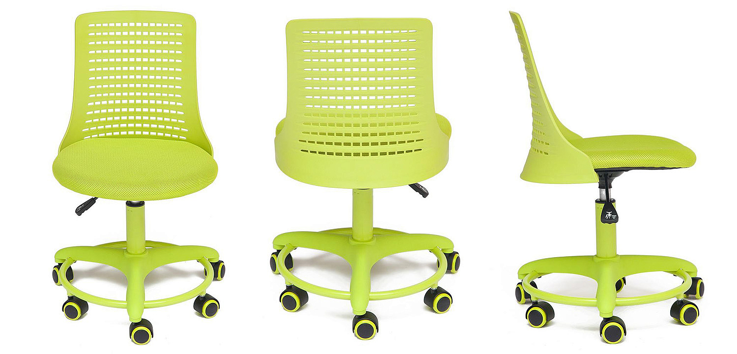 Кресло Bright Kiddie Office Chair light green Кресло Bright Kiddie Office Chair light green - Loft-Concept в Рязани