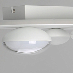 Потолочный светильник овальной формы белого цвета с 7-ю лампами Lunar Pebbles варинант исполнения - 10 | Loft Concept в Рязани