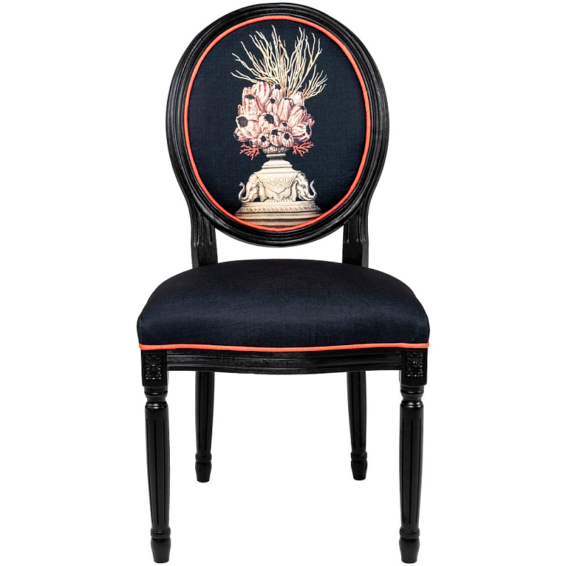 Seashell Still Life Stool 1 Стул Черный Бежевый Seashell Still Life Stool 1 Стул Черный Бежевый в Рязани | Loft Concept