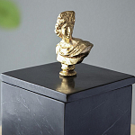 Мраморная шкатулка с бюстом из металла KELLY WEARSTLER варинант исполнения - 10 | Loft Concept в Рязани