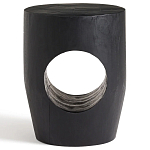 Приставной столик черного цвета AMORPHOUS варинант исполнения - 1 | Loft Concept в Рязани