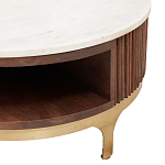 Круглый кофейный стол Sadie Round Coffee Table варинант исполнения - 2 | Loft Concept в Рязани