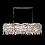 Люстра овальная с хрустальными подвесками Roul Crystal Light варинант исполнения - 3 | Loft Concept в Рязани