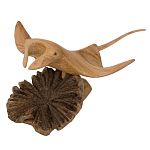 Статуэтка из дерева скат Animals of the World варинант исполнения - 3 | Loft Concept в Рязани