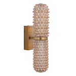 Бра с факутрным стеклянным плафоном Шампань Sonora варинант исполнения - 2 | Loft Concept в Рязани