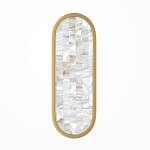 Бра перламутровый Lunaris 30 см варинант исполнения - 1 | Loft Concept в Рязани