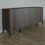 Большой Комод-буфет Elsa Dreams Walnut с ящиками варинант исполнения - 7 | Loft Concept в Рязани