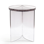 Стол журнальный круглый Acrylic Аether Smoke варинант исполнения - 2 | Loft Concept в Рязани