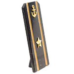 Сувенир Погон Майор ВМФ из натурального камня змеевик Souvenir Epaulets варинант исполнения - 1 | Loft Concept в Рязани