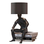 Настольная лампа с абажуром GERTY LAMP варинант исполнения - 1 | Loft Concept в Рязани