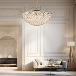 Люстра с каскадом из подвесных прозрачных элементов Attractiveness варинант исполнения - 4 | Loft Concept в Рязани