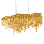 Люстра подвесная с металлическими дугами и длинными цепочками 115 см Atlantis Chain варинант исполнения - 1 | Loft Concept в Рязани