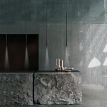 Подвсеной светильник светодиодный металлический цилиндрической формы Высота 30см Trumpet tube варинант исполнения - 6 | Loft Concept в Рязани