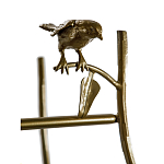 Стеллаж металлический с птичками Primavera варинант исполнения - 4 | Loft Concept в Рязани