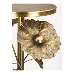 Столик приставной из металла с основанием в виде цветочной композиции Flower Arrangement Table варинант исполнения - 3 | Loft Concept в Рязани