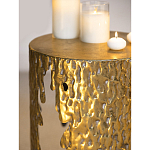 Столик дизайнерский Copper streaks варинант исполнения - 7 | Loft Concept в Рязани