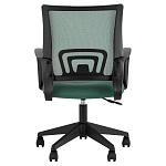 Офисное кресло с основанием из черного пластика Desk chairs Green варинант исполнения - 4 | Loft Concept в Рязани