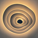 Потолочная люстра круглая многослойная Multilayering варинант исполнения - 10 | Loft Concept в Рязани