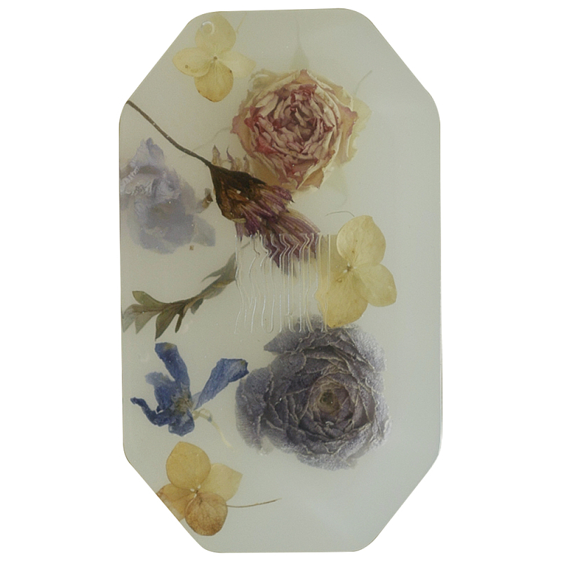 Шкатулка из эпоксидной смолы с цветами белая Epoxy Resin Flowers Box White Белый Мульти Шкатулка из эпоксидной смолы с цветами белая Epoxy Resin Flowers Box White Белый Мульти в Рязани | Loft Concept