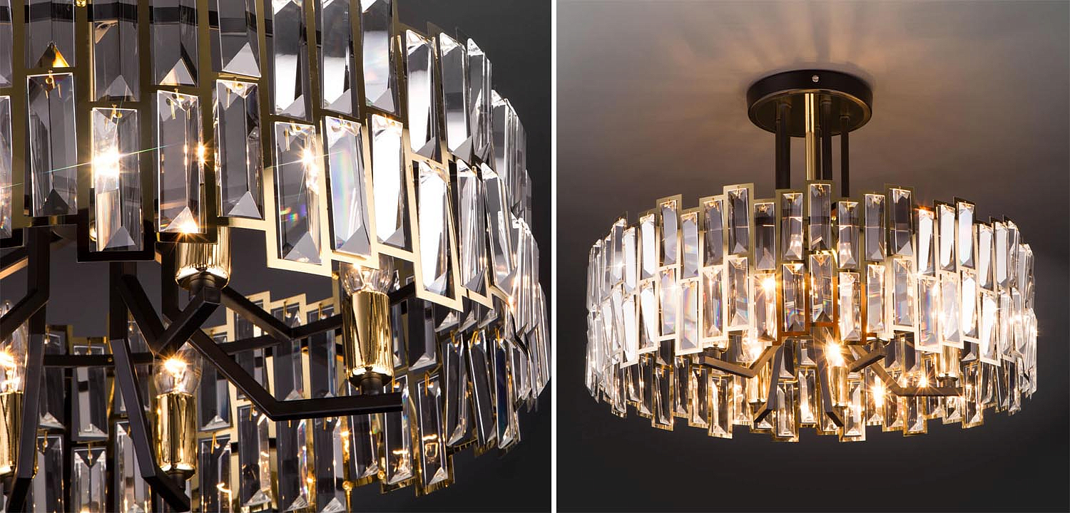 Потолочная люстра Darkness Chandelier gold 53 Потолочная люстра Darkness Chandelier gold 53 - Loft-Concept в Рязани