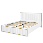 Кровать двуспальная белая Antique Order варинант исполнения - 1 | Loft Concept в Рязани