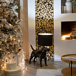 Лампа COLLECTION OF DOGS с абажуром Бультерьер варинант исполнения - 7 | Loft Concept в Рязани