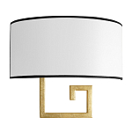 Бра с белым овальным абажуром с черной окантовкой Natural Concepts варинант исполнения - 2 | Loft Concept в Рязани