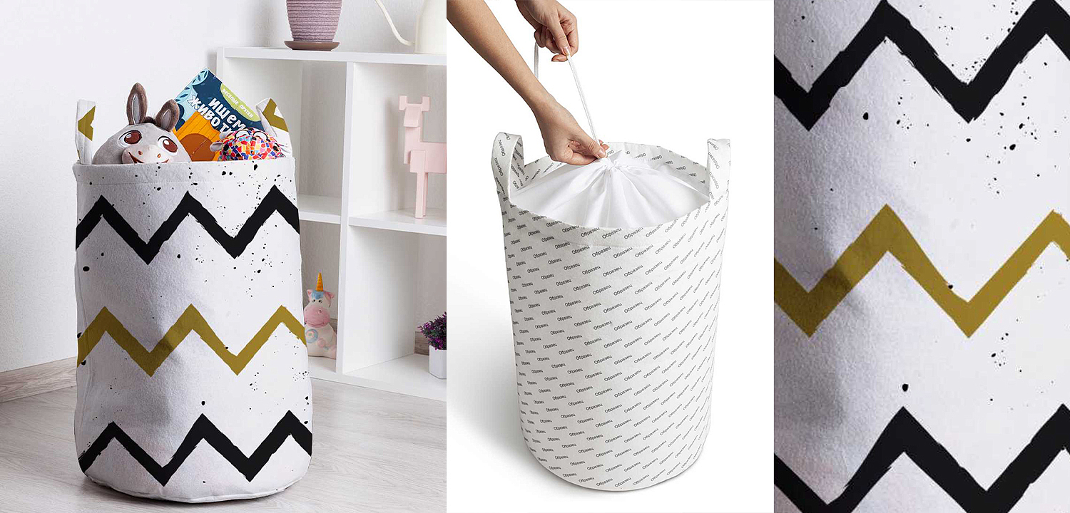 Корзина Chevron Basket Корзина Chevron Basket - Loft-Concept в Рязани