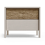 Тумба 2 ящика с подсветкой на рельефном фасаде Warm Industrial варинант исполнения - 6 | Loft Concept в Рязани