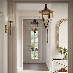 Бра настенное с прозрачным стеклянным абажуром Simple Pure Form варинант исполнения - 4 | Loft Concept в Рязани