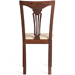 Стул деревянный с узором ручной работы Espresso варинант исполнения - 6 | Loft Concept в Рязани