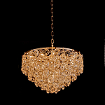 Люстра каскадная с подвесками в форме колец Galaxy of Light варинант исполнения - 2 | Loft Concept в Рязани