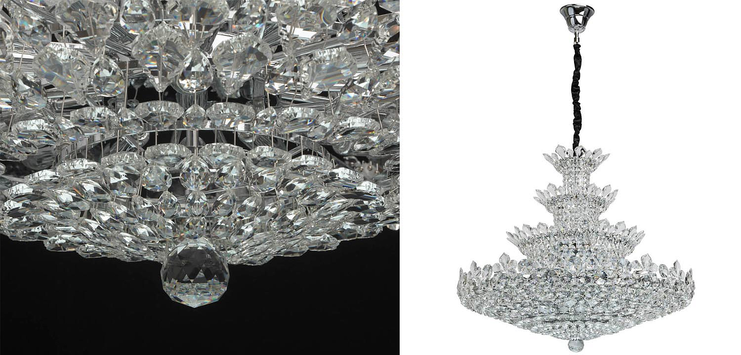 Люстра Griselda Crystal Chandelier 100 Люстра Griselda Crystal Chandelier 100 - Loft-Concept в Рязани