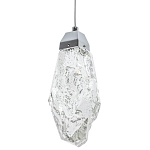 Подвесной светильник Soar Hanging Lamp Silver Transparent Прозрачный варинант исполнения - 1 | Loft Concept в Рязани