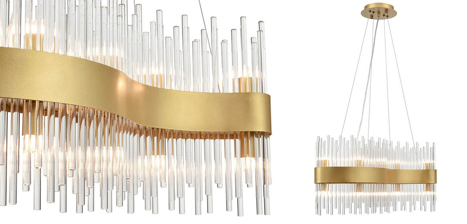 Люстра Nembus Chandelier 60 gold Люстра Nembus Chandelier 60 gold - Loft-Concept в Рязани