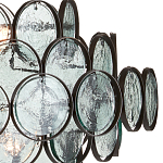 Люстра с каскадом из круглых стеклянных дисков Small Round Sequins варинант исполнения - 1 | Loft Concept в Рязани