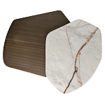 Столик журнальный Promontory с мрамором варинант исполнения - 7 | Loft Concept в Рязани