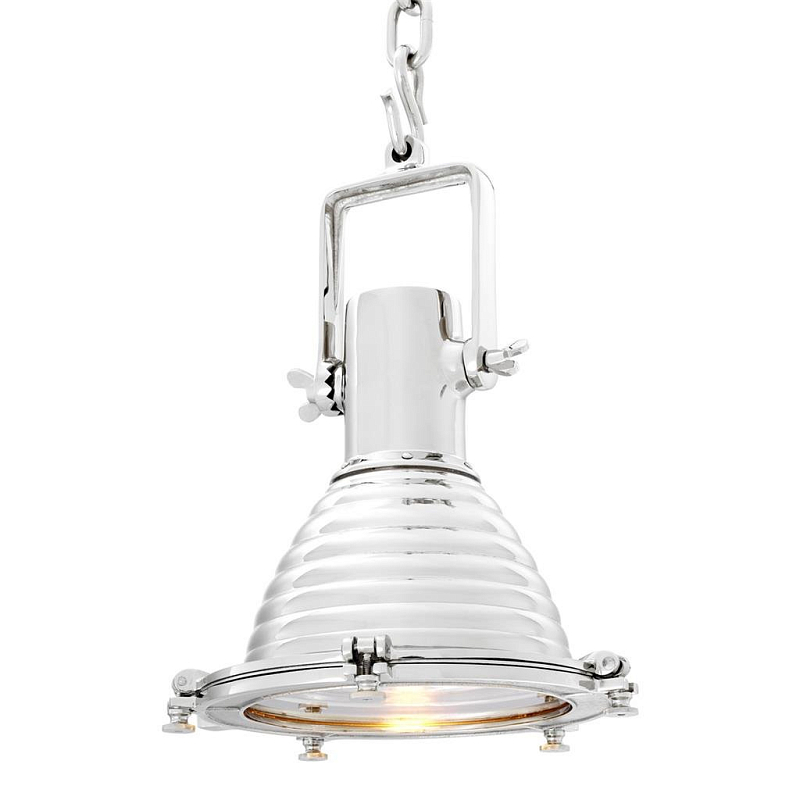 Люстра Lamp La Marina Nickel Никель Прозрачное Стекло Люстра Lamp La Marina Nickel Никель Прозрачное Стекло в Рязани | Loft Concept