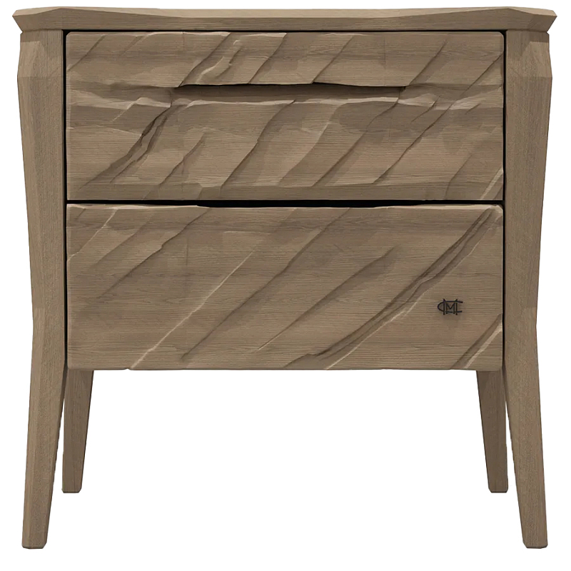 Тумба прикроватная из массива дуба с 2-мя ящиками Tasteful Furniture Седой Орех Капучино Венге Тумба прикроватная из массива дуба с 2-мя ящиками Tasteful Furniture Седой Орех Капучино Венге в Рязани | Loft Concept