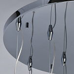 Люстра каскадная с 9-ю разноцветными стеклянными плафонами Kaleido варинант исполнения - 14 | Loft Concept в Рязани