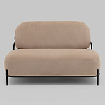 Диван Стоун велюр рельефный бежевый варинант исполнения - 5 | Loft Concept в Рязани